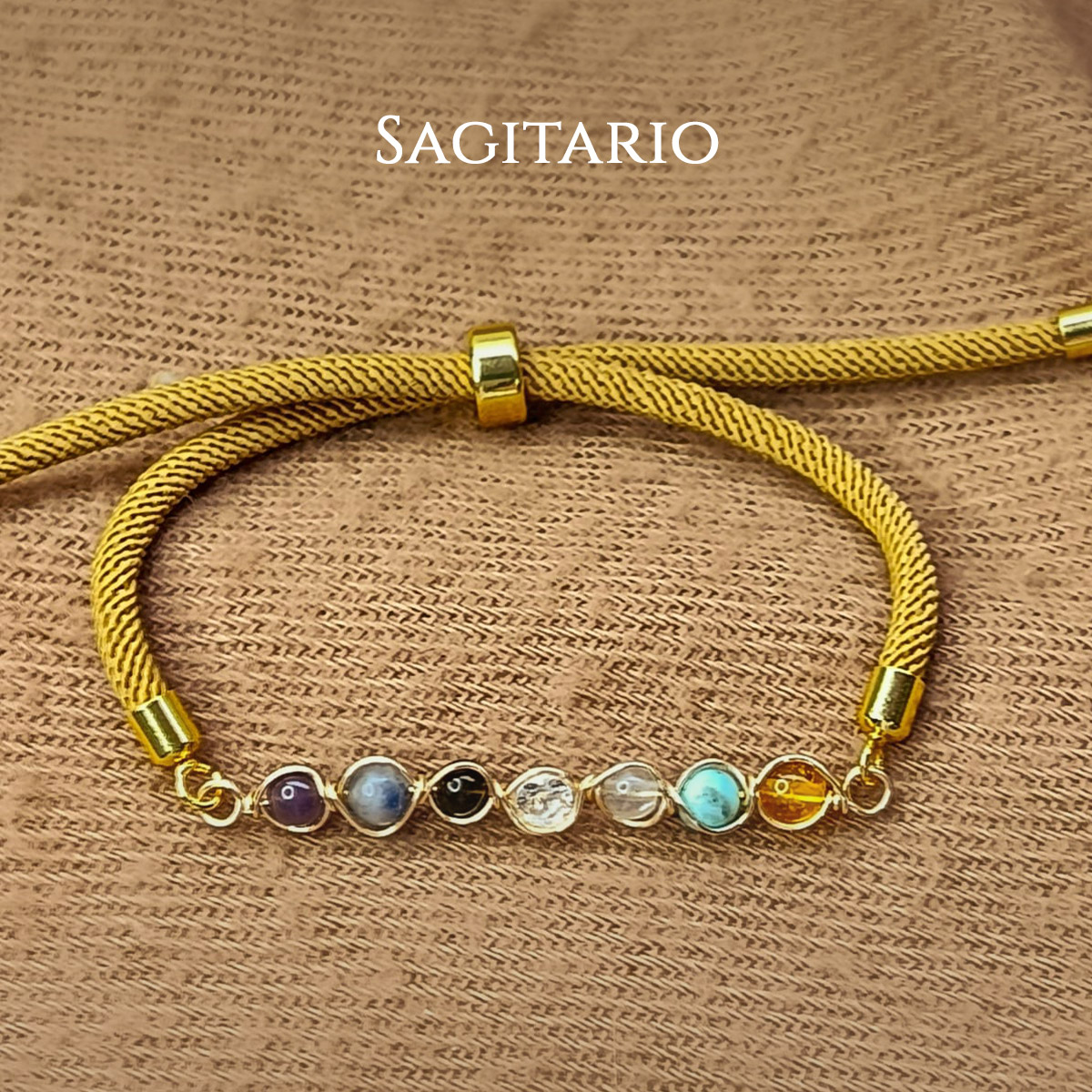 AmuDuo Pulsera Amuleto y Talismán Sagitario