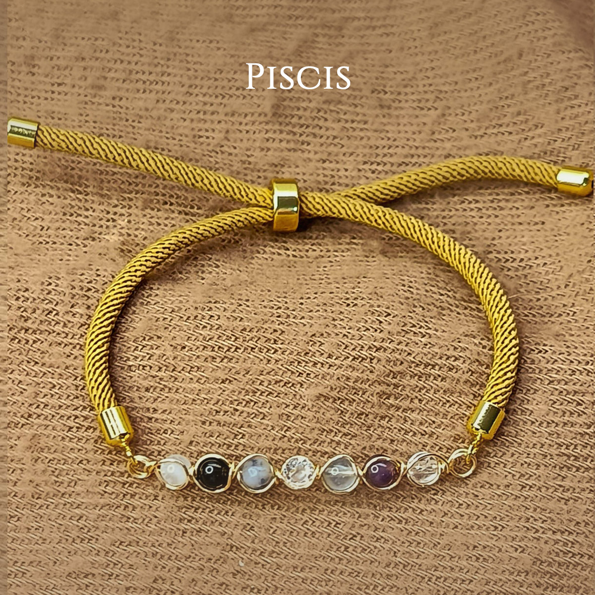 AmuDuo Pulsera Amuleto y Talismán Piscis